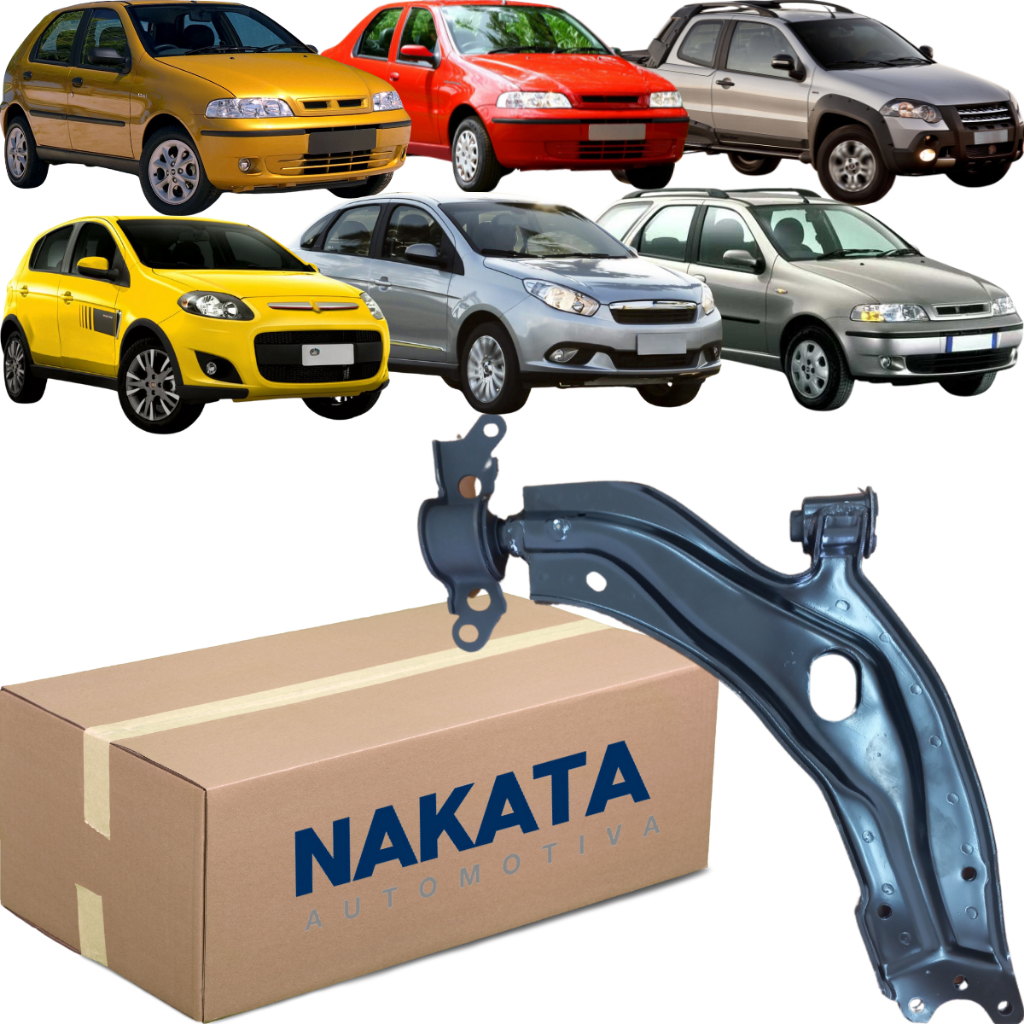 Bandeja Balança Dianteira Esquerda Nakata Palio Siena Strada em Oferta na Shopee