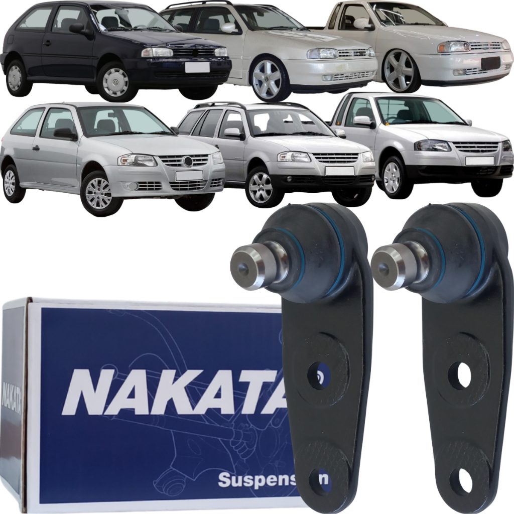 Par Pivô Inferior Bandeja Nakata Gol Parati Saveiro G2 G3 G4 - Spare Parts and Accessories for Vehicles