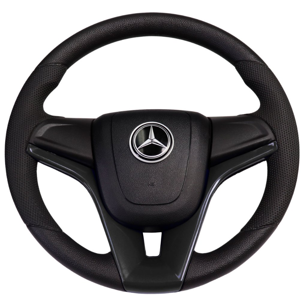 Volante Preto Esportivo Mercedes Benz Mb Direção Para 608 1620 1111 1113
