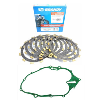 Disco Embreagem + Junta Tampa Direita Yamaha Xt 600 / Tenere