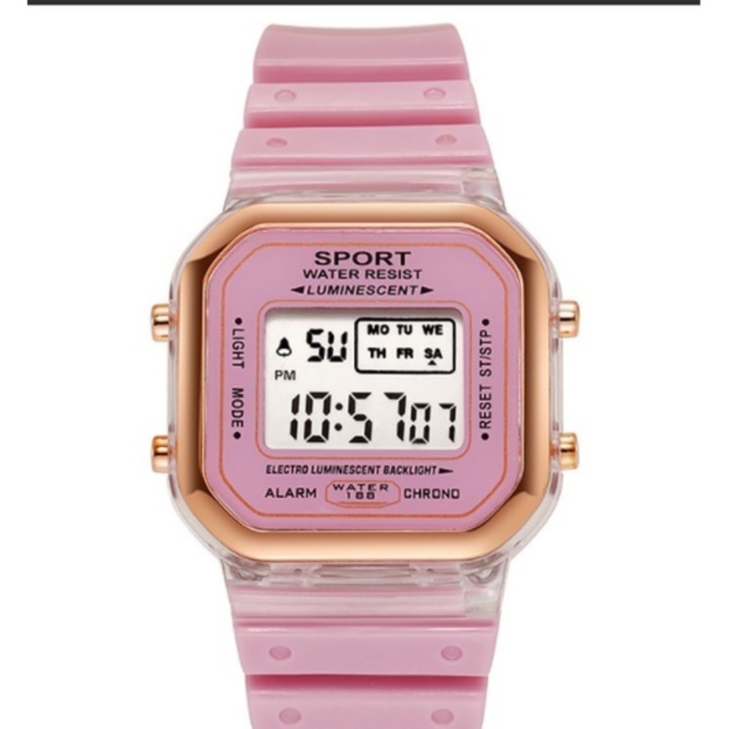 Relógio de Pulso Digital com LED Unissex Esportivo KD-06 em Oferta na Shopee