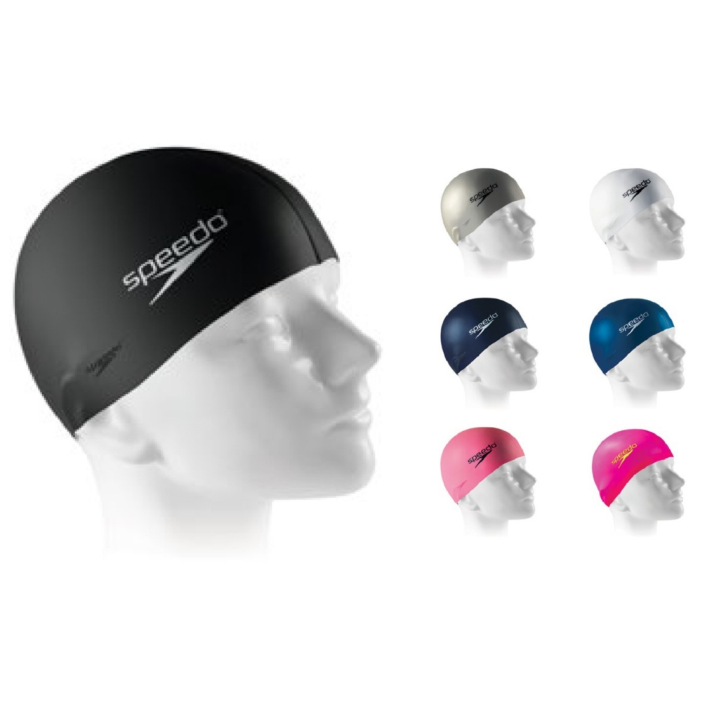 Touca Natação Speedo Flat Silicone  Hidroginástica em Oferta na Shopee