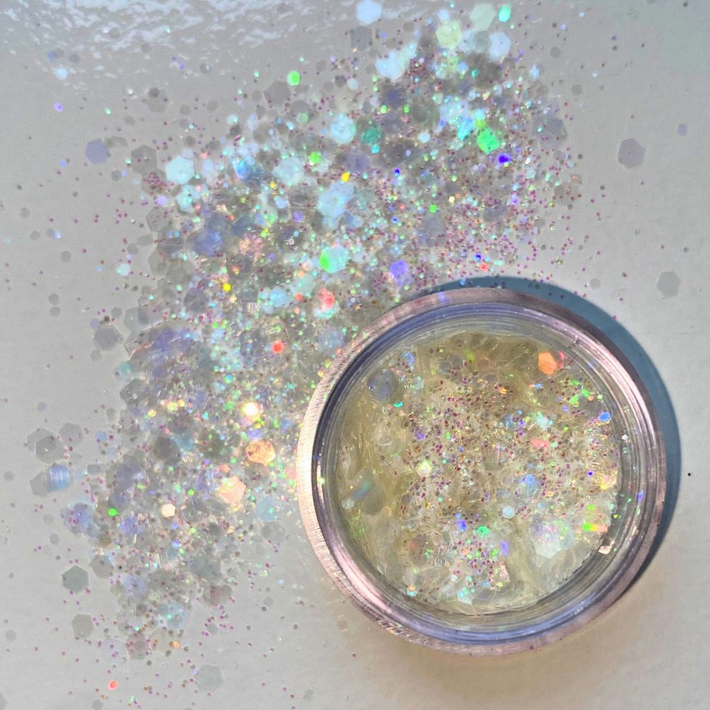 Glitter Asa de Fada - TCB / Gliter Brilho Glow Olhos e Corpo Unha Maquiagem Nail Art Sombra Colorida Paleta de Sombras Sombra para Olhos- TC BEAUTY
