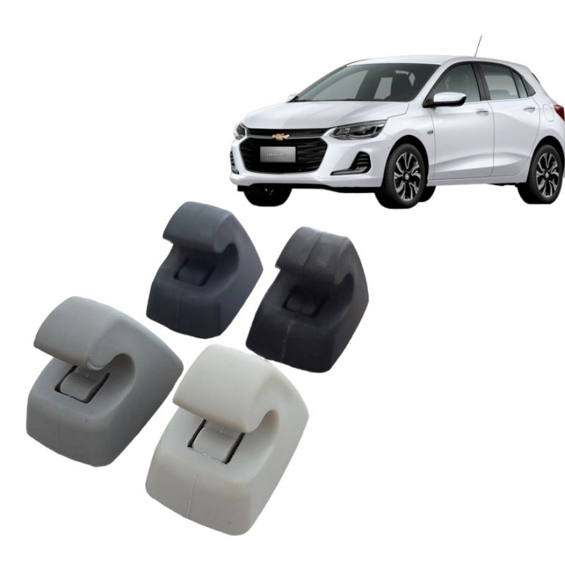 Par Suporte Quebra Sol Onix Tracker Cobalt Agile Cor Gelo Cinza Claro Grafite Preto em Oferta na Shopee