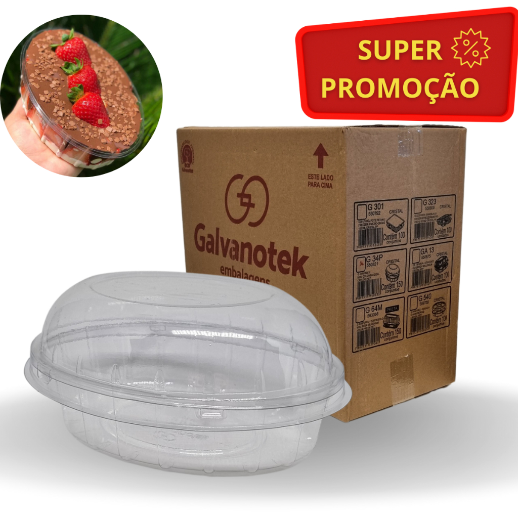 Embalagem Colomba Galvanotk G34p Pequena