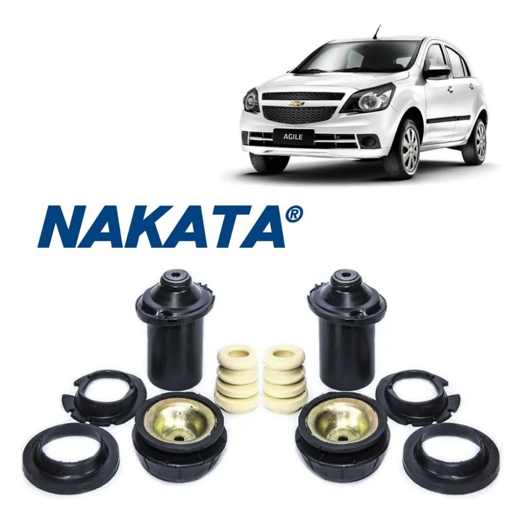 Kit batente Amortecedor Dianteiro coxim calço coifa batedor rolamento vectra corsa agile astra