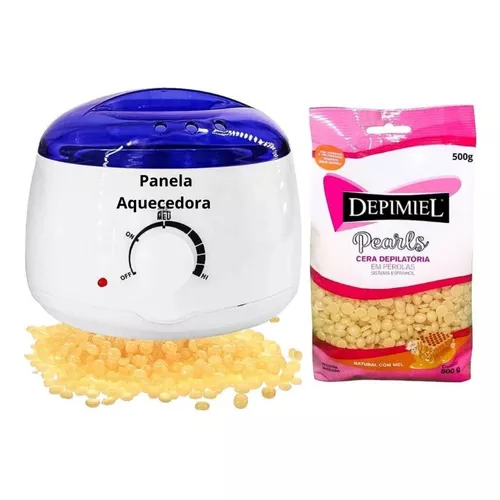 Panela Elétrica Aquecedora Cera Quente Cera 200g
