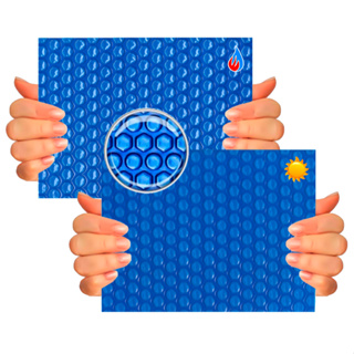 Capa térmica Piscina 6 x 3 Atco azul 300 micras em Oferta na Shopee