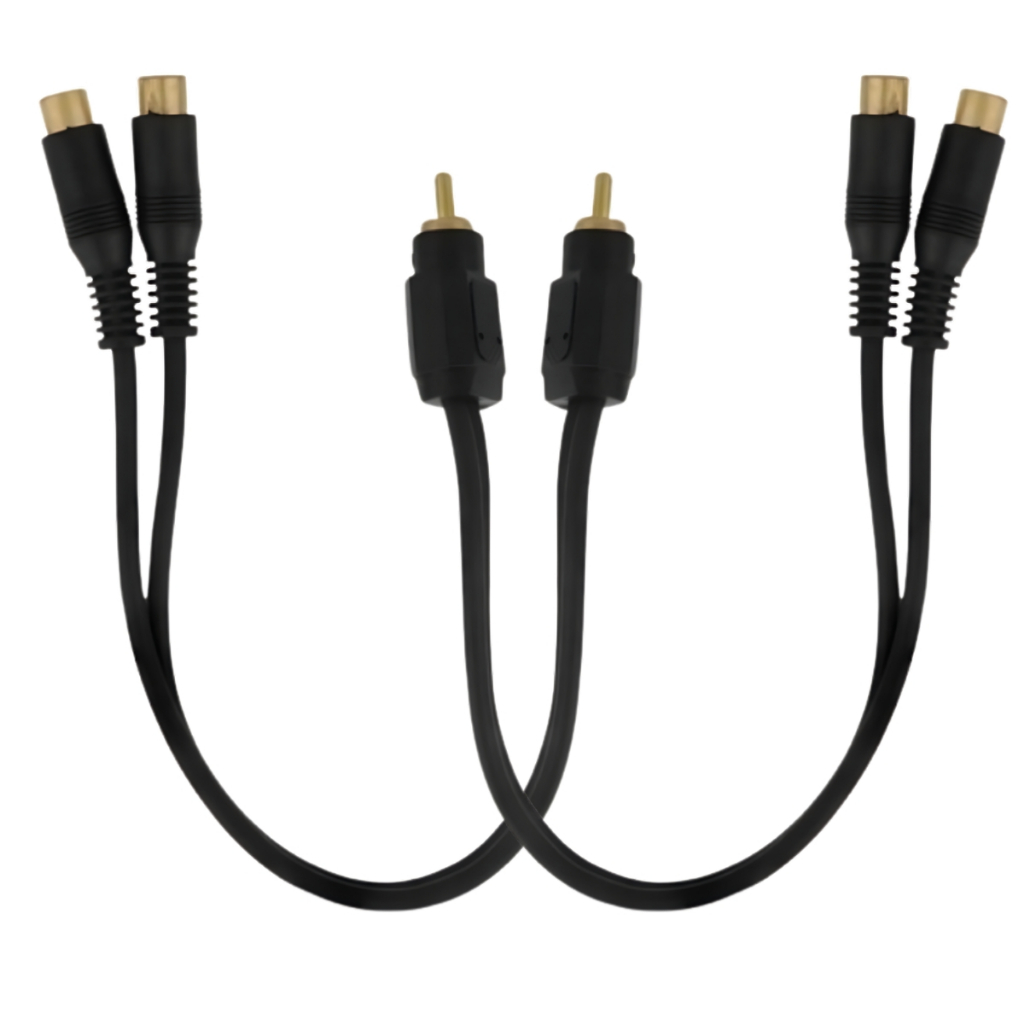 Kit 2 Cabos Y KX3 2 Fêmea/1Macho
