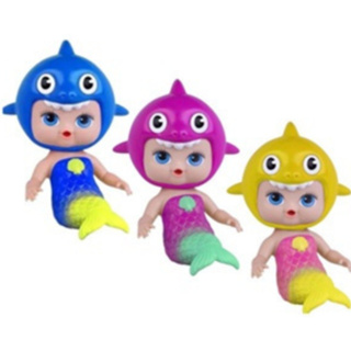 Boneca Baby Shark Bebe Tubarãozinho Hora Do Banho - Super Toys 477 em Oferta na Shopee