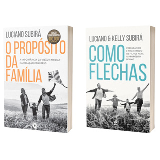 Kit de Livros Propósitos da Família - Como flechas + O Proposito da Família - Luciano Subirá em Oferta na Shopee