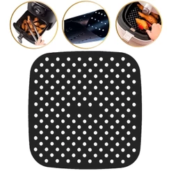 Tapete Protetor Silicone Para Air Fryer Fritadeira Universal Não Gruda 19cm Não Mancha