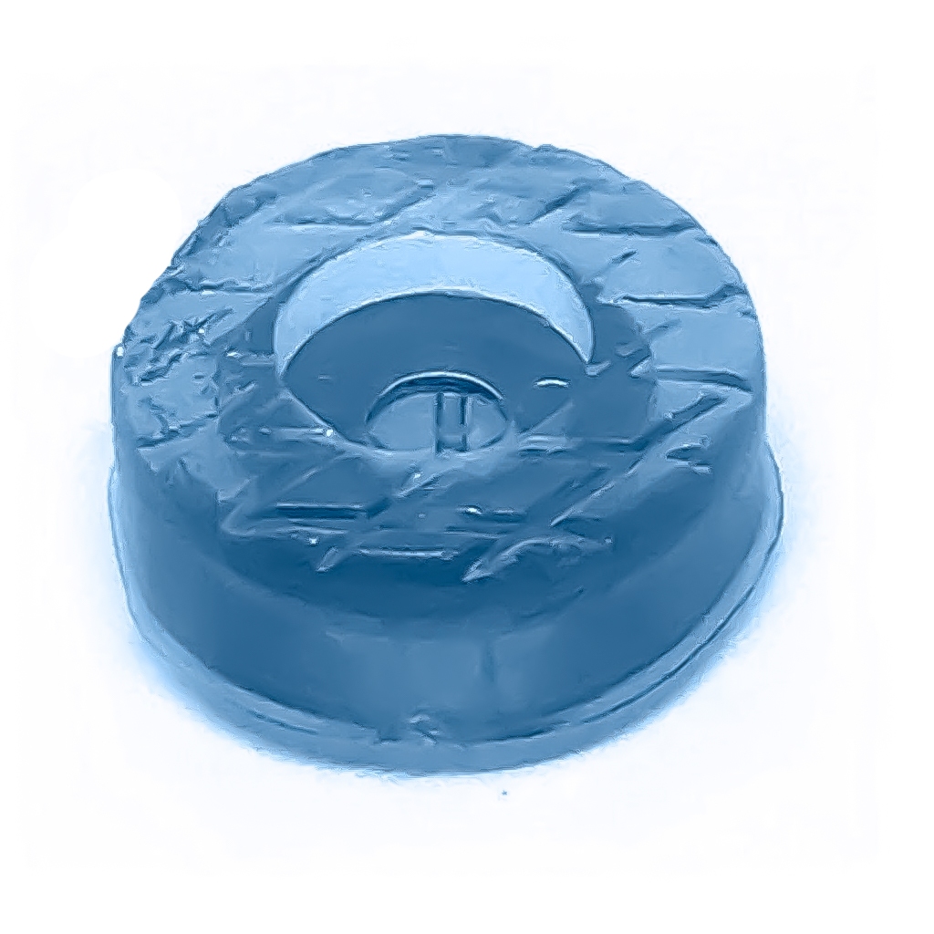 Sapata De Silicone Para Pés De Móveis Transparente 18mm Com Arruela Pacote Kit 10 Unidades
