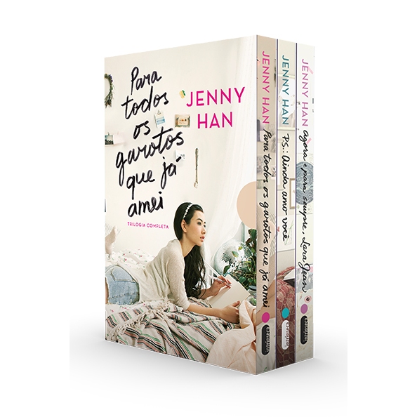 Livro Box da Trilogia Para todos os garotos que já amei: Com os 3 Volumes, por Jenny Han - Intrínseca em Oferta na Shopee