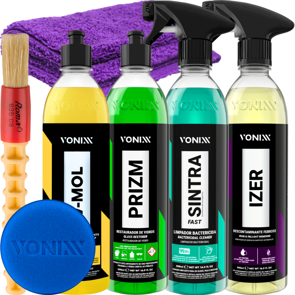 Limpeza Automotiva Izer Prizm V-Mol Sintra Fast 500ml Vonixx - Spare Parts and Accessories for Vehicles