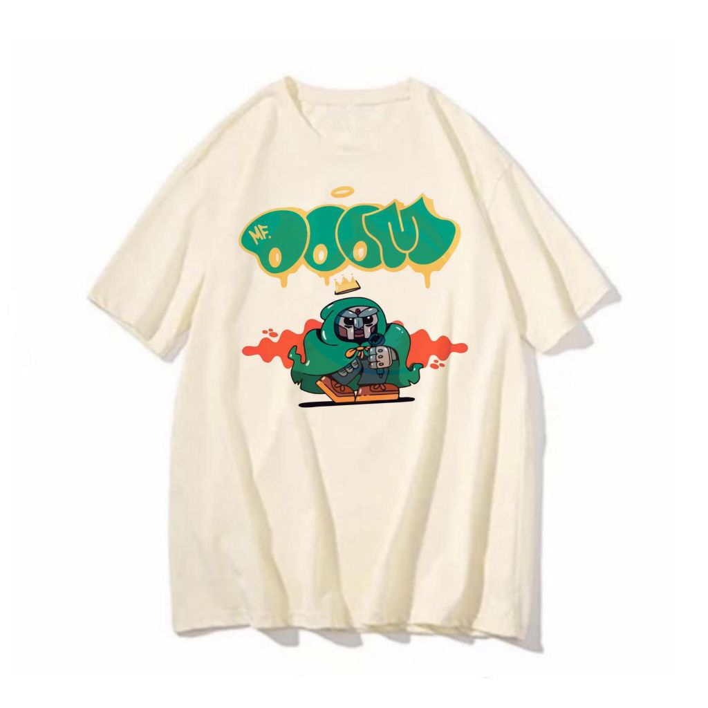 Camiseta MF Doom blusa feminina masculina hiphop trap camisa desenho rapper musica skate streetwear graffiti