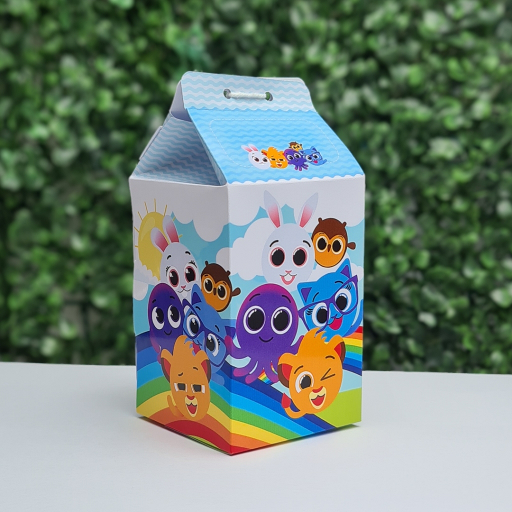 10, 15, 20, 25 ou 30 Caixa Milk ou Pirâmide Bolofofos