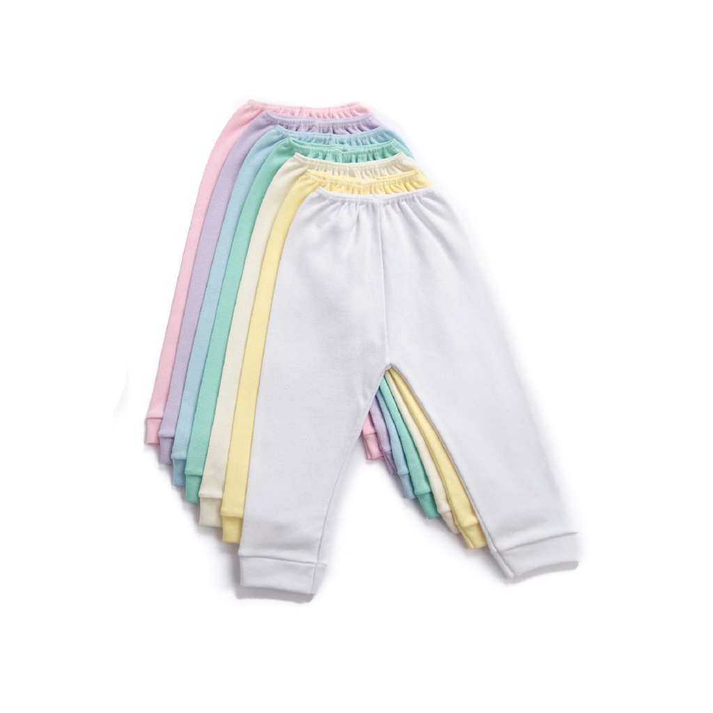 3 Mijão - Culote - Calça Sem Pé com Punho  Maternidade Enxoval para Bebês 100% Algodão + 1 par de Luvinhas ou 1 Touca em Oferta na Shopee