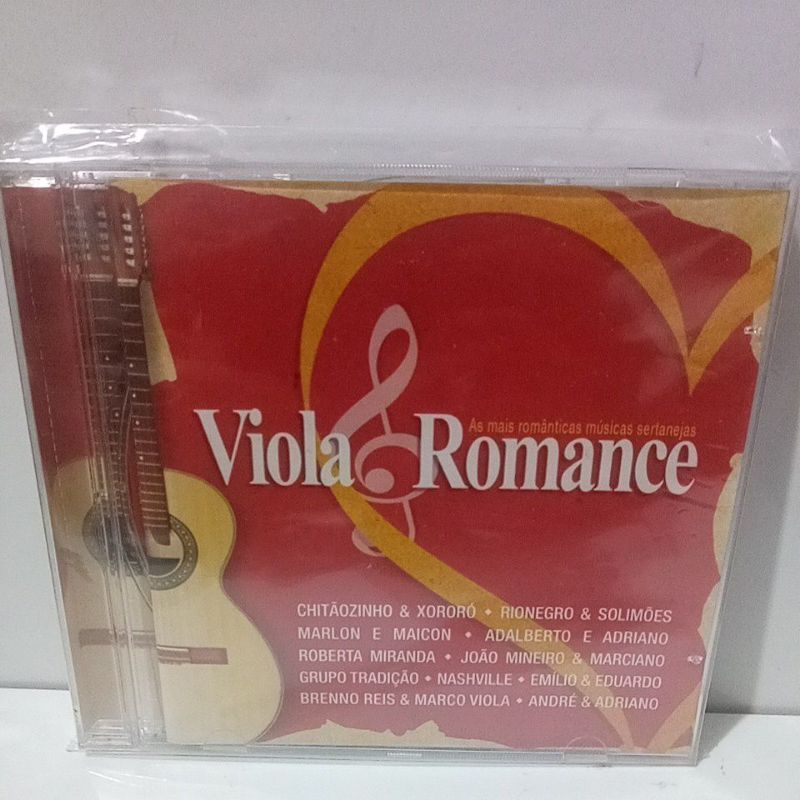 Cd Viola e Romance Vários Artistas Marlon e Maicon, João Mineiro e Marciano, Grupo Tradição....Novo de Fabrica Original
