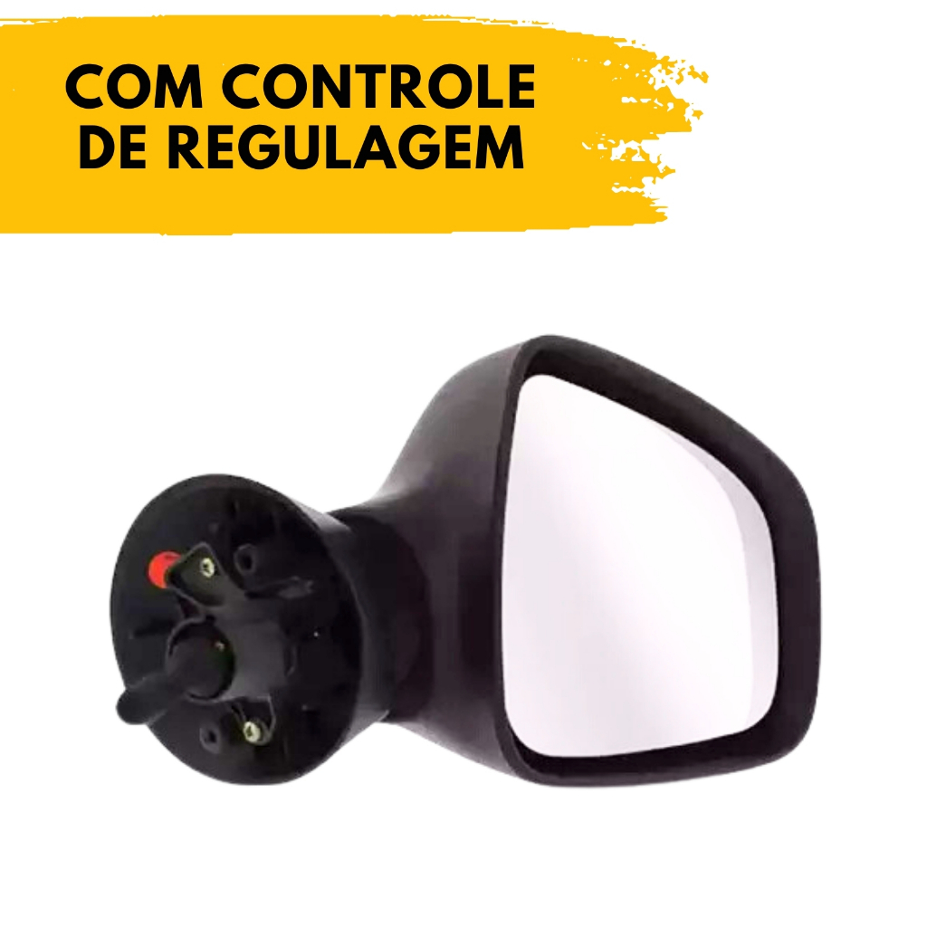 Retrovisor Renault Logan e Sandero Stepway 2009 2010 2011 2012 2013 Promocao — imagem 2 de 2