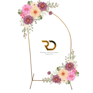 Arco Festa Meia Lua Desmontavél em Oferta na Shopee