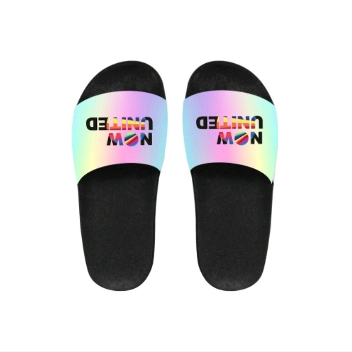 Chinelo Slide Feminino E Masculino Now United Tie Day Tour Sucesso Confortavel Unissex Sandalia