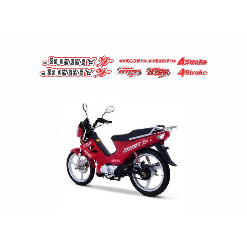 Faixa Adesivo Jogo Para Moto Hype 50 Jonny