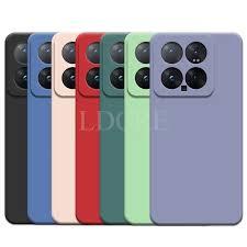 Kit 2X1 Xiaomi 14 - Película Frontal em Ceramica 9D + Capa Silicone Aveludada Colorida Veludo Case