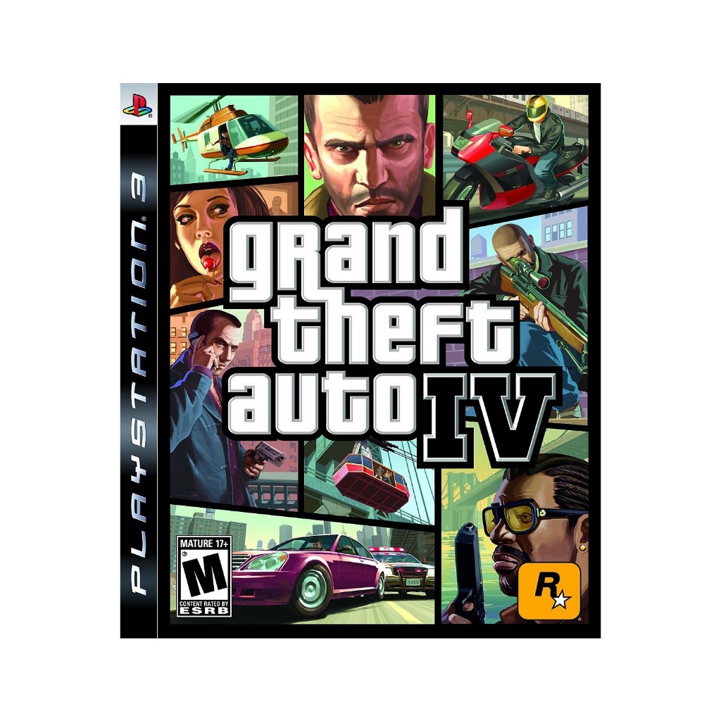 GTA 4 PS3 MIDIA FISICA PARA QUEM TEM O HEN INSTALADO NO PS3