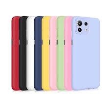 Kit 2X1 Xiaomi Redmi MI 11 Lite - Película Ceramica 9D Protetora + Capa Silicone Aveludada Colorida