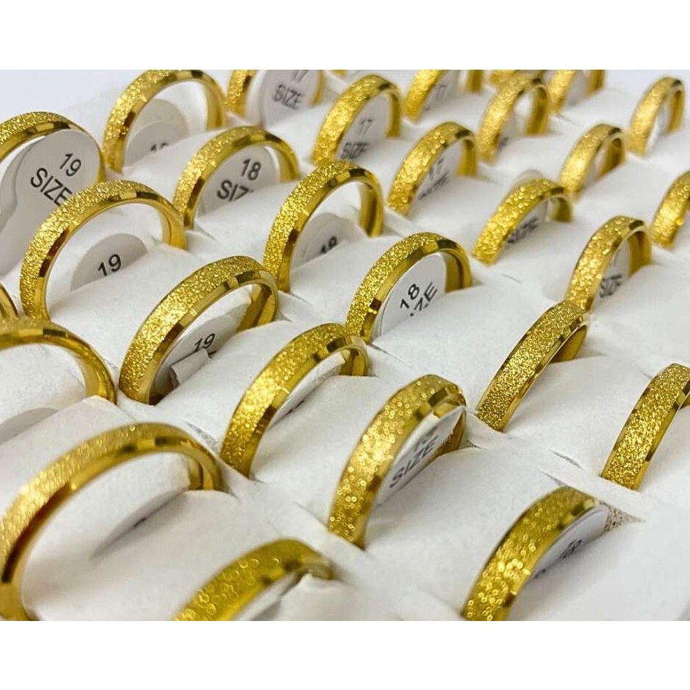 Caixa de Aliança 4mm Aço Inox Diamantada Chanfrada 36 Peças em Oferta na Shopee