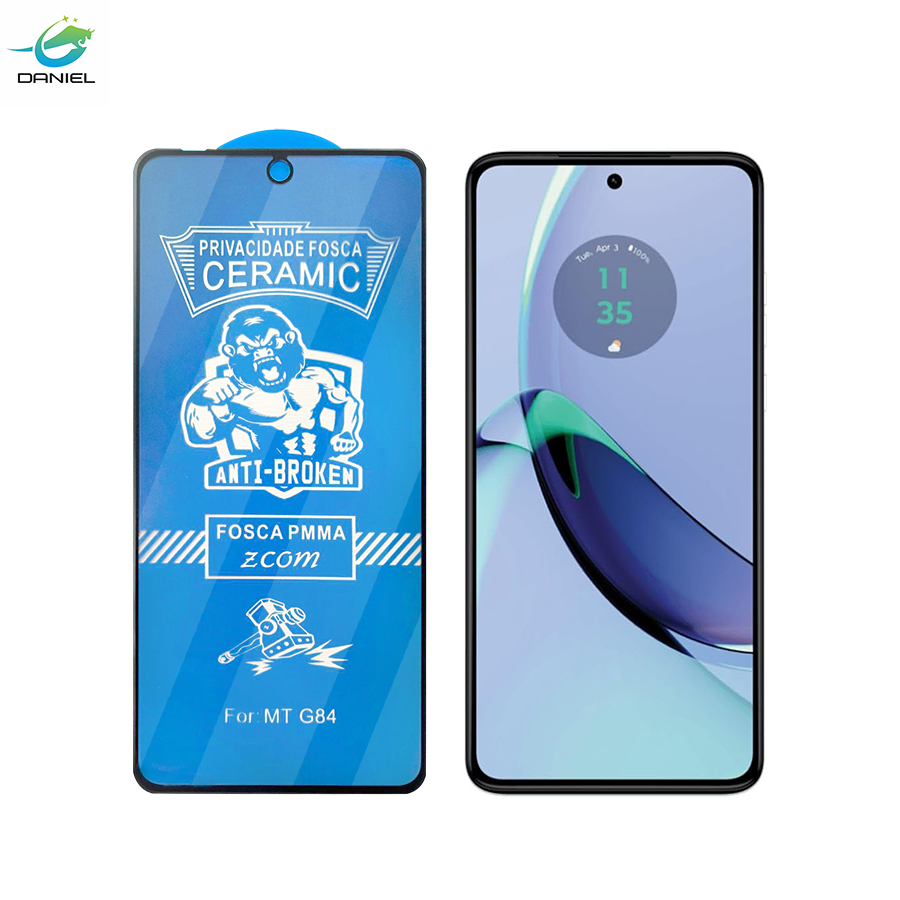 Película Ceramica Privacidade Fosca Anti Spy para MOTO G84 G9 G9 play E7 PLUS  G10 E7 G60S E30 E20 G31 G22 G52 G32 E22  G13  G14  G84 ONEFUSION G8 POWER LITE