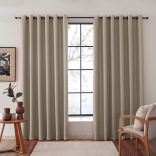 Cortina De Oxford Para Sala Quarto 2,80mx2,60m Para Varão em Oferta na Shopee