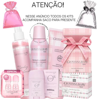 Kit Giovanna Baby  Body Splash Classic Loção Hidratante Classic Sabonete Classic Desodoran...