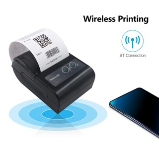 Mini Impressora Via Bluetooth Portátil Térmica 58mm Compatível Com Androide e IOS em Oferta na Shopee