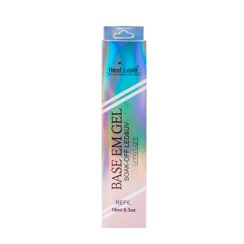 Refil Base em Gel Linha Light - Real Love - 10ml