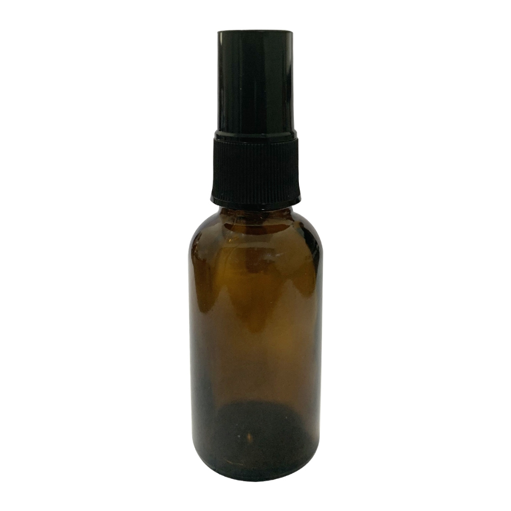 Vidro Ambar 30ml Com Valvula Spray