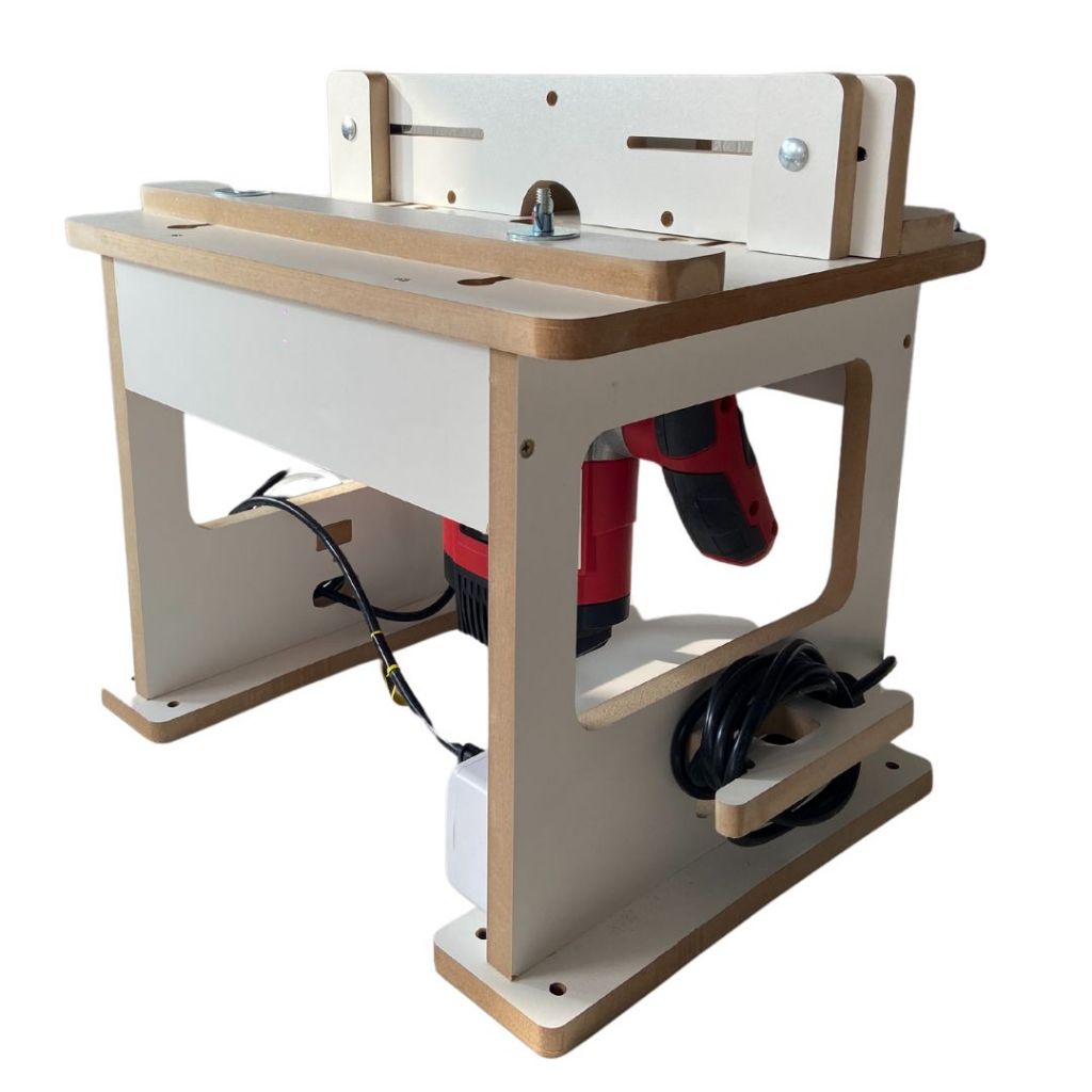 (TUPIA COLUNA) Mesa Para Inverter Tupia De Coluna Sulcos Cantos Entalhes