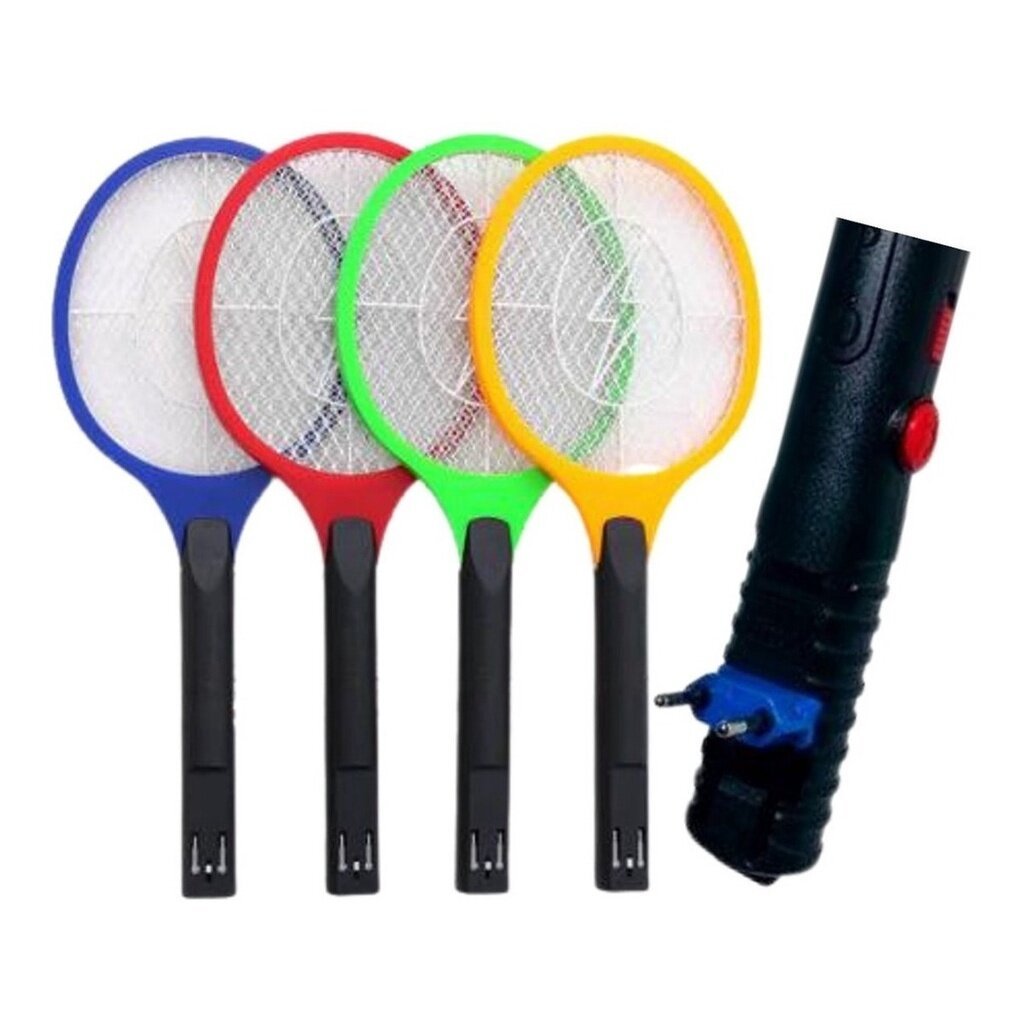 Raquete Eletrica Mata Mosquito Insetos Recarregavel Mosca Pernilongos Borrachudo Muriçoca（Mate mosquitos--001） em Oferta na Shopee