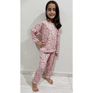 Pijama longo Suede Premium Infantil Meninas