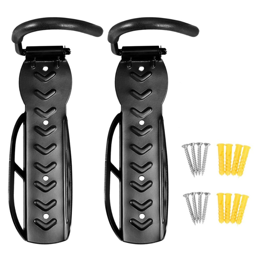 Suporte de Parede Bike 40Kg Gancho Resistente Para Pendurar Bicicleta Bicicletário Vertical