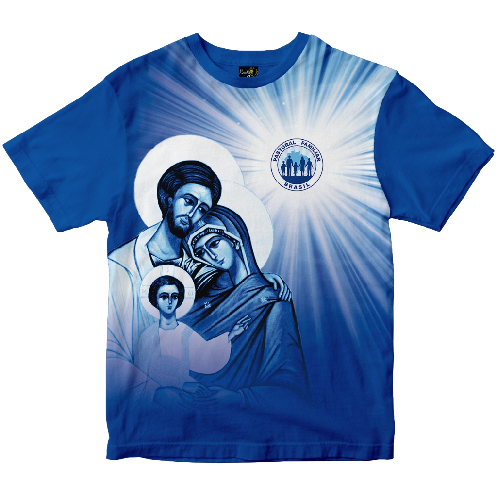 Camiseta Pastoral Familiar sagrada família Royal