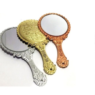 Espelho De Mão Provençal Princesas Reto Para Maquiagem Grande Cílios em Oferta na Shopee