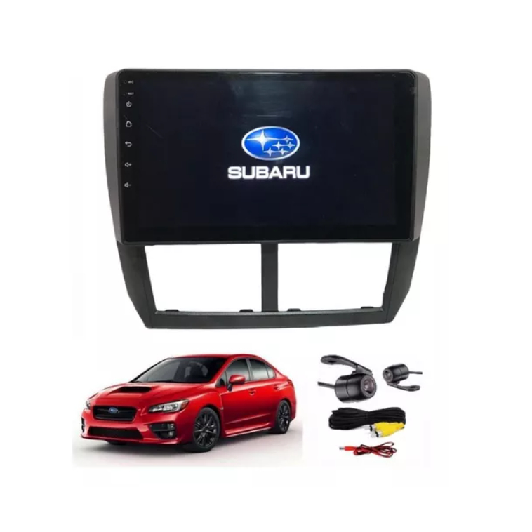 Central Multimidia para SUBARU FORESTER 2008/2012 com Kit (TELA ,CHICOTE e MOLDURA)
