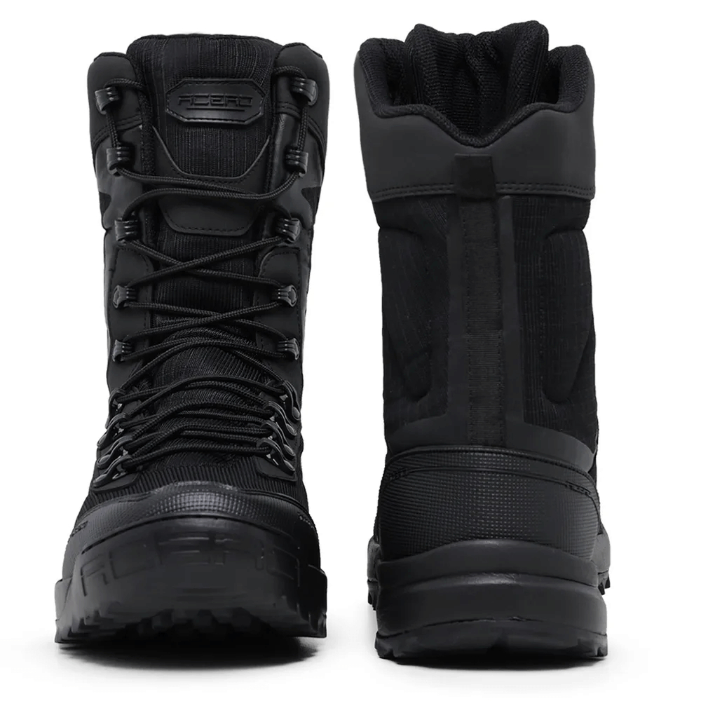 Bota Coturno Acero Ponto 50 Cano Alto Airsoft Militar Segurança Leve