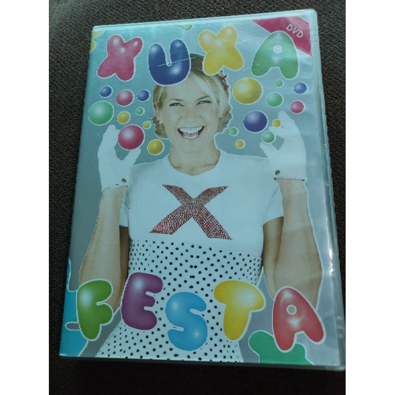 DVD XUXA FESTA COM LEVE MARCA DE USO TESTADO APROVEITE