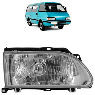 Farol Dianteiro Besta 1996 1997 1998 Máscara Cromada Foco Simples Lente Lisa Acrilico em Oferta na Shopee