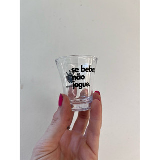 Copo de Shot “Se beber, não jogue.”