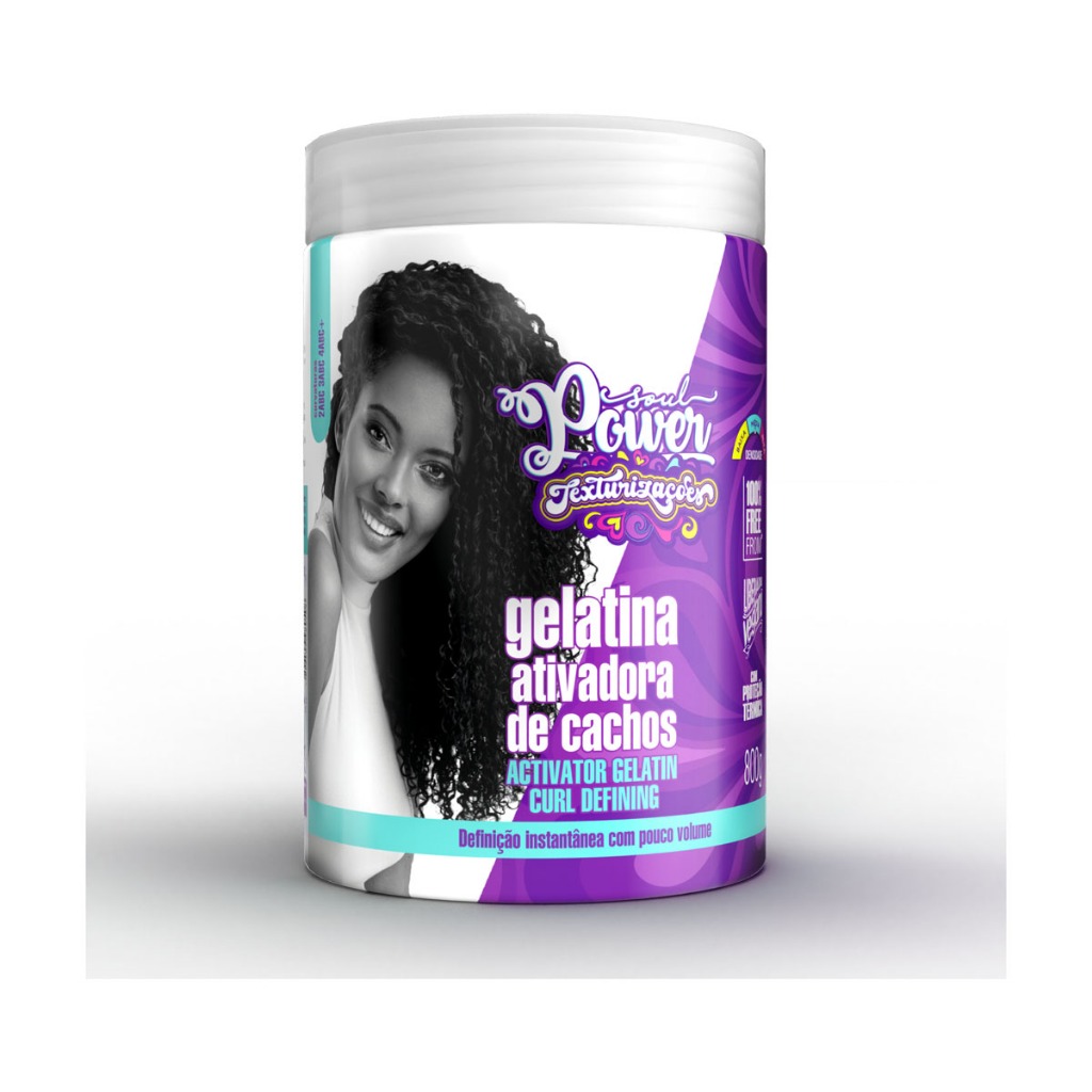 Gelatina Ativadora de Cachos Texturizações Activator 800g - Soul Power