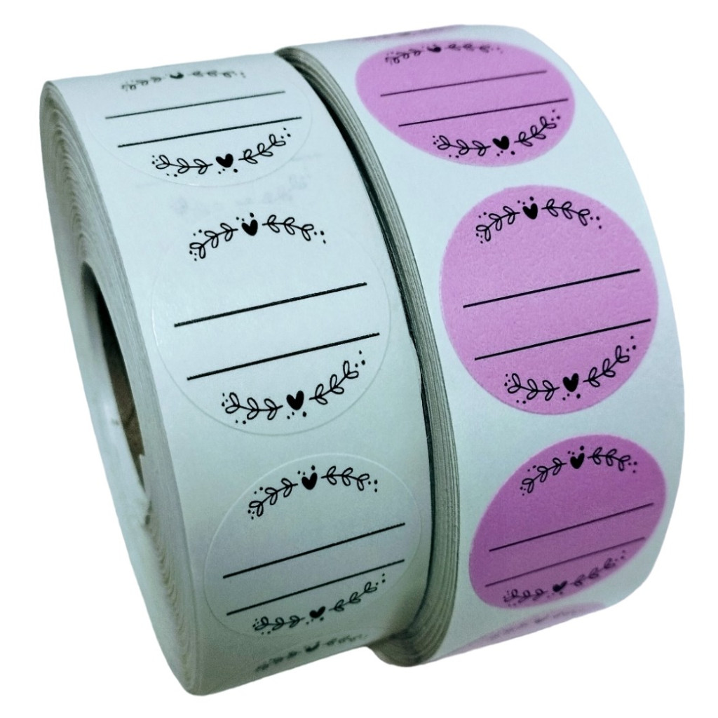 Etiqueta Adesiva Lacre Especial Lisa Para escrita Livre pacote com 50 ou 100 etiquetas adesivas Redondo 3 cm em Oferta na Shopee